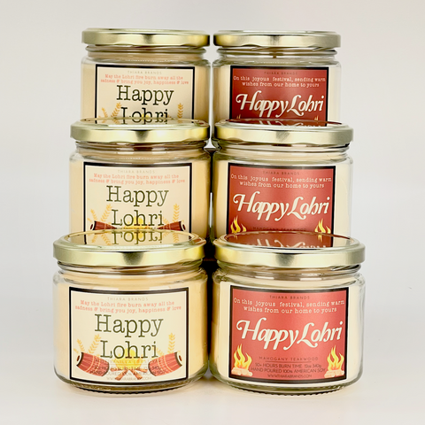 Happy Lohri Candle Bundle